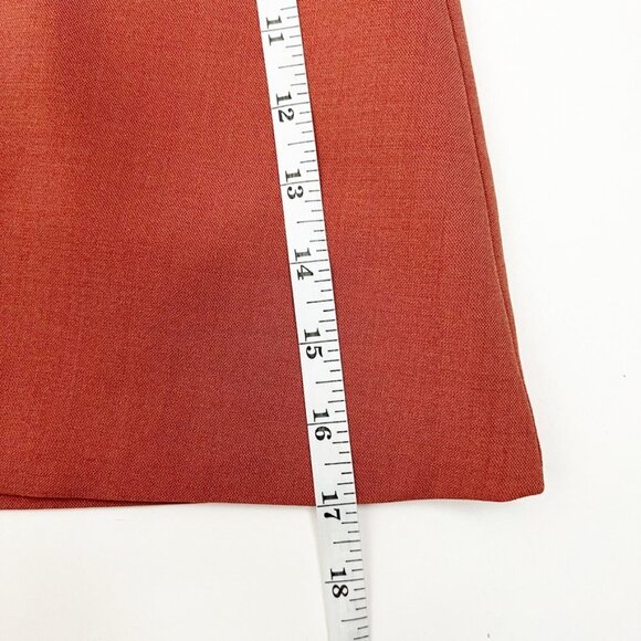 NWT WeWoreWhat Blazer Skirt Women's Size L Clay Wrap Mini - Picture 11 of 15